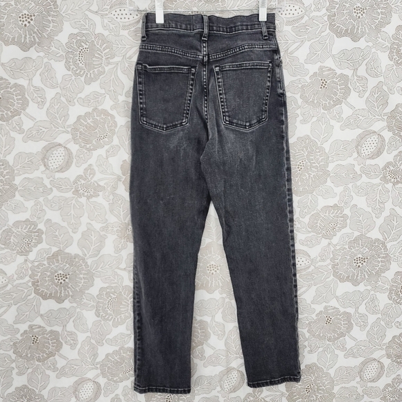 Everlane The Cheaky Jean High Rise Crop Women's Jeans Gray 25 - Picture 2 of 6